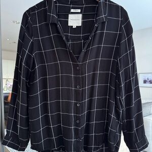 Thread & Supply Checkered Button-Up Shirt